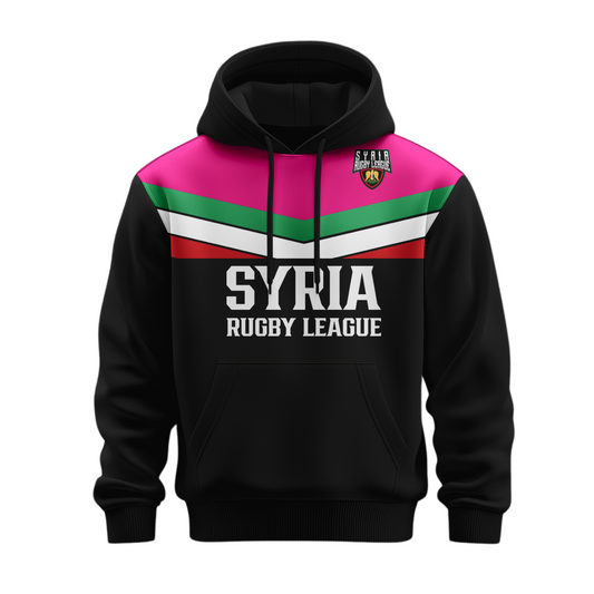 Syria Rugby League Hoodie *PINK EDITION*